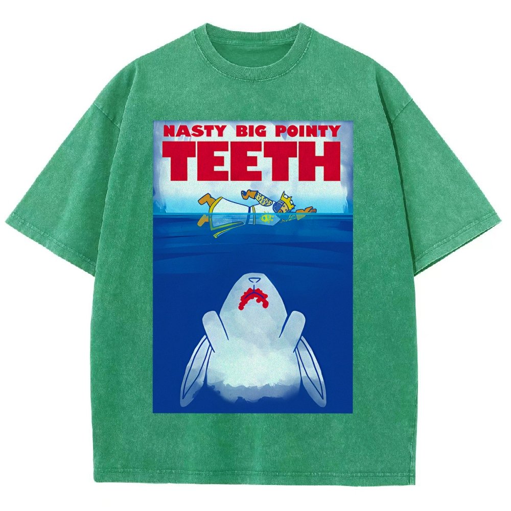 TEETH Vintage Distressed T-shirt