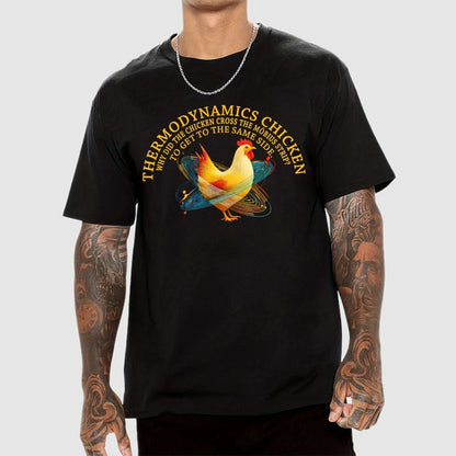 Thermodynamics Chicken Geek T-Shirt
