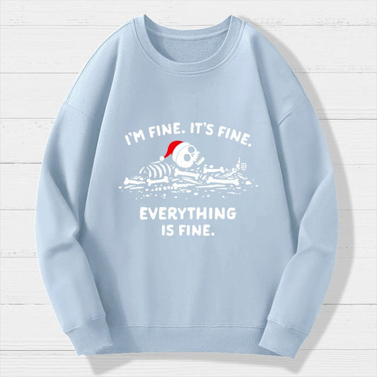 A Fine Pile Of Bones Geek Cotton Sweatshirt