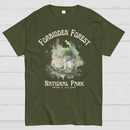 Forbidden Forest National Park Geek T-Shirt