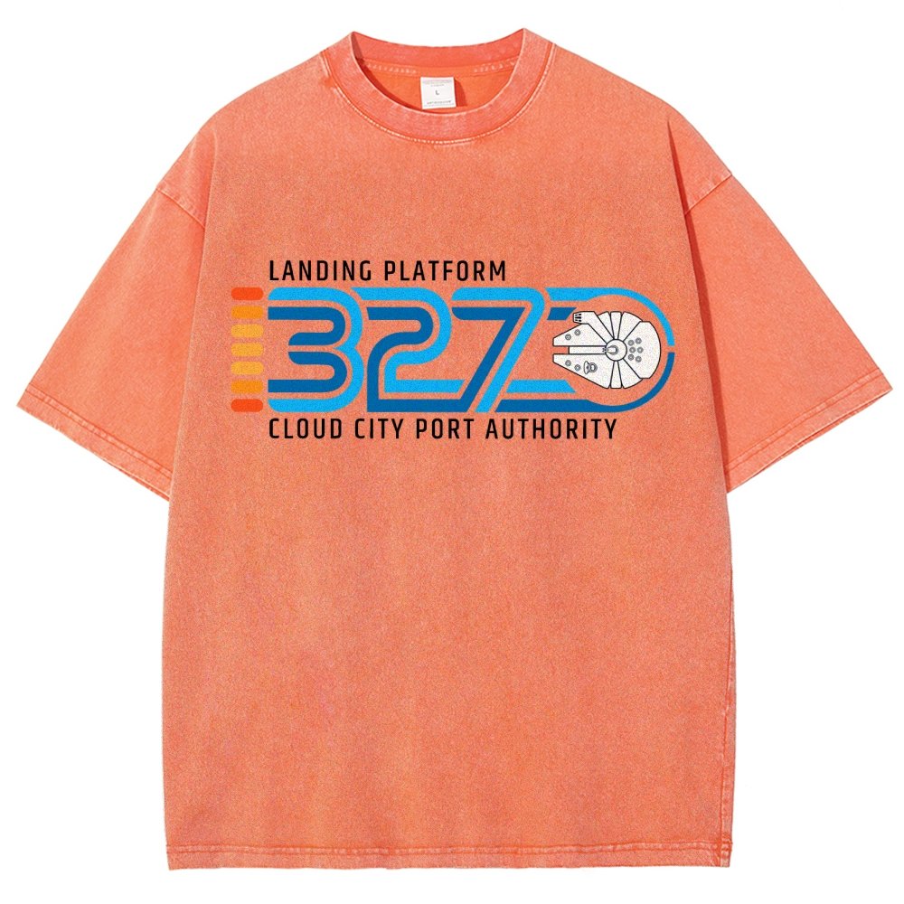 Landing Platform 327 Vintage Distressed T-shirt