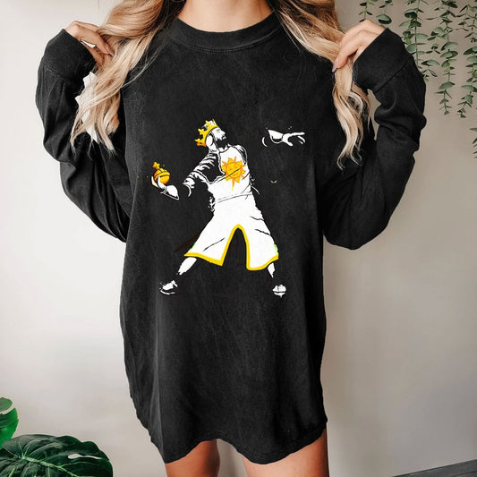 Holy Hand Grenade Washed Long Sleeve Tee