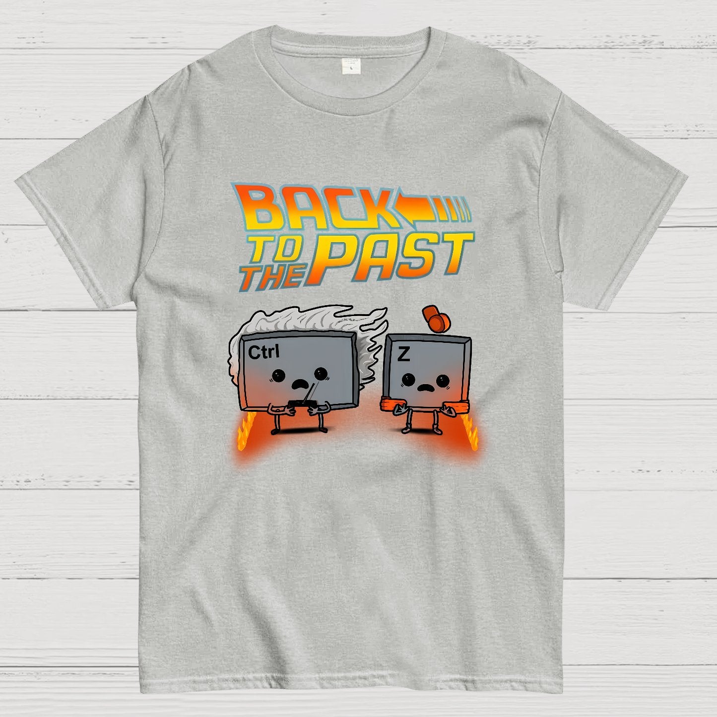 Back To The Past Geek T-Shirt