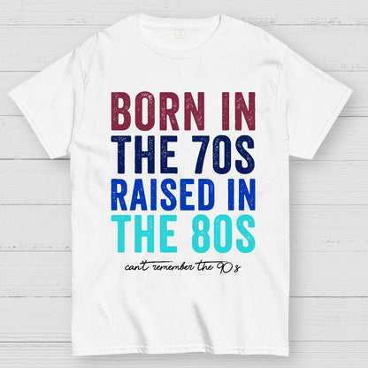 Raised in the 80s Geek T-Shirt