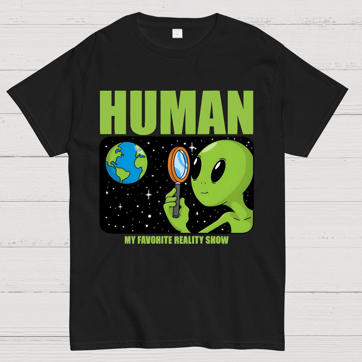 Human  My Favorite Reality Show Geek T-Shirt