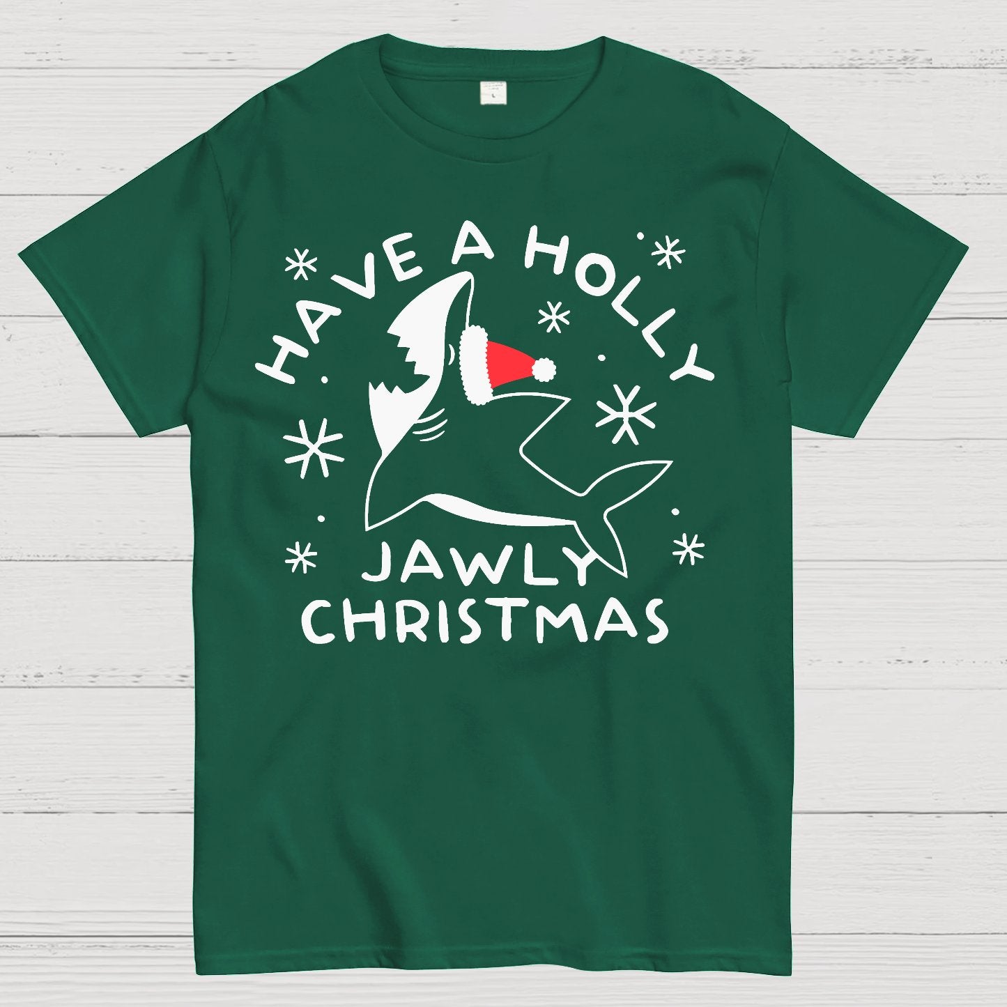 Have A Holly Jawly Christmas Geek T-Shirt