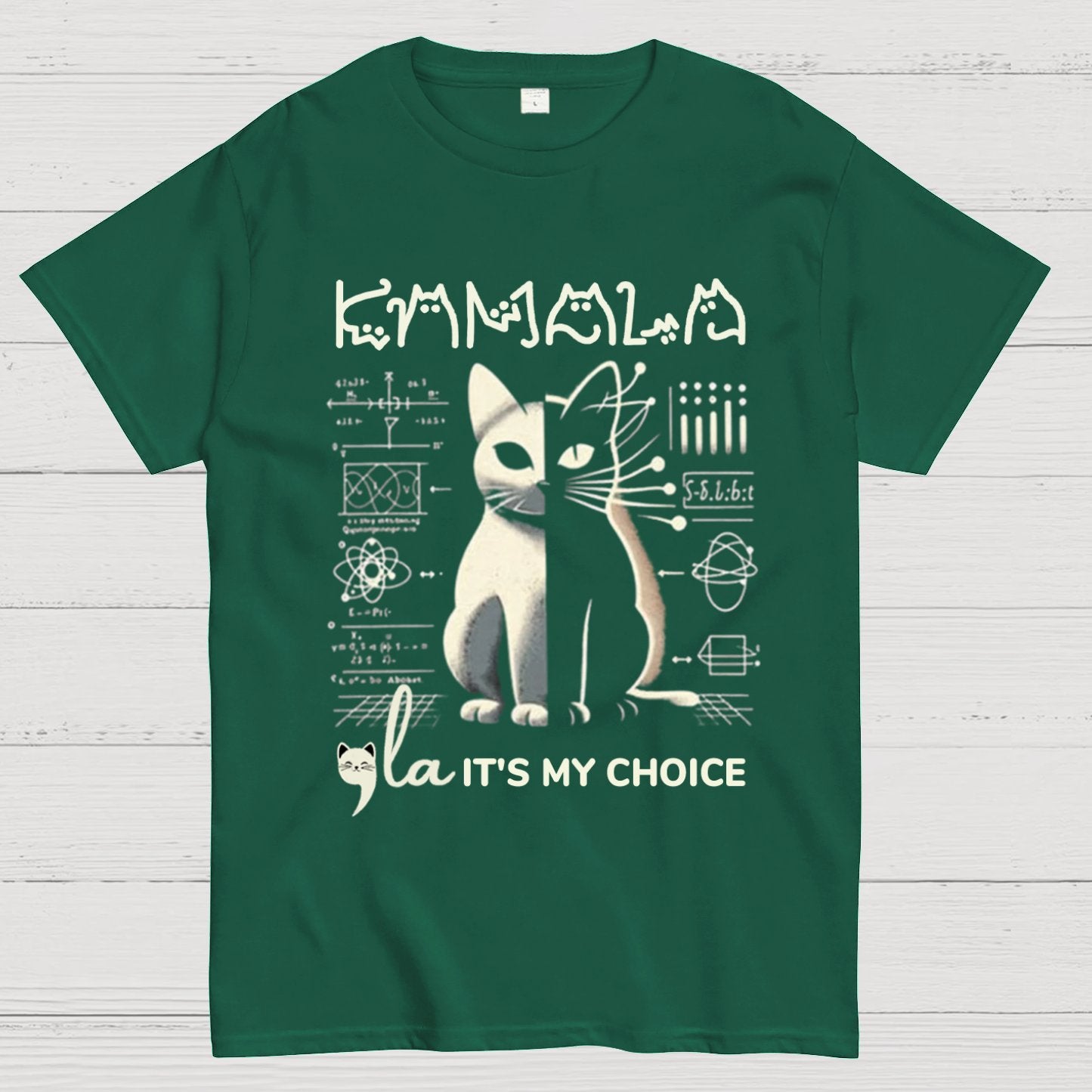Harris 2024 Is A Scientific Choice Geek T-Shirt