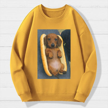 Real Hot Dog Geek Cotton Sweatshirt