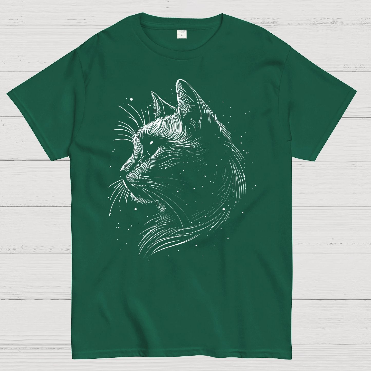 Space Cat Geek T-Shirt