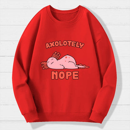 Axo Nope Geek Cotton Sweatshirt