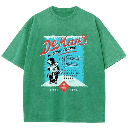 Charles DeMar's Eggnog with Lighter Fluid Vintage Distressed T-shirt