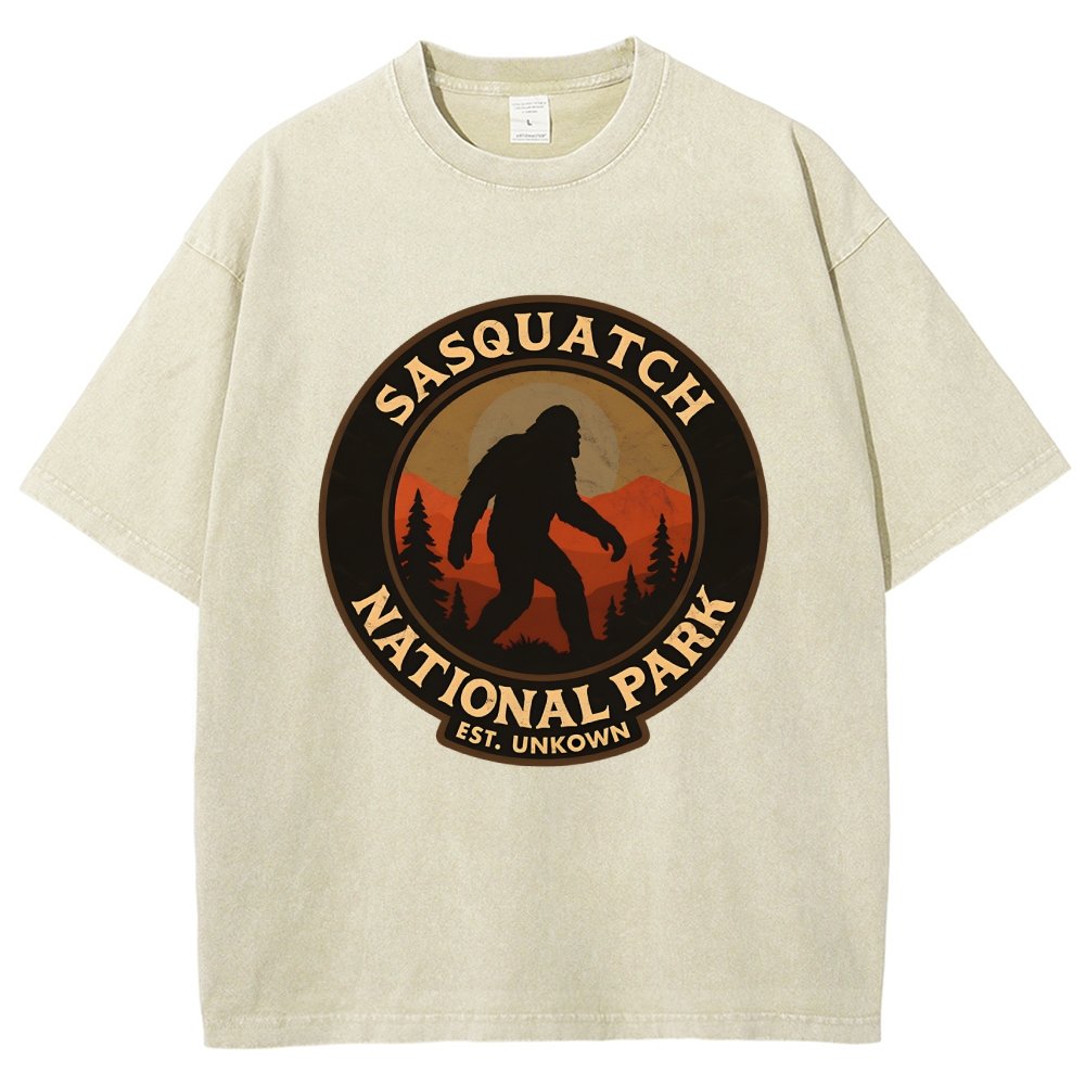 Sasquatch National Park Vintage Distressed T-shirt