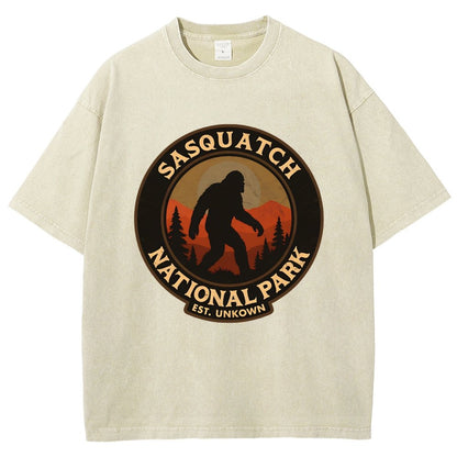 Sasquatch National Park Vintage Distressed T-shirt