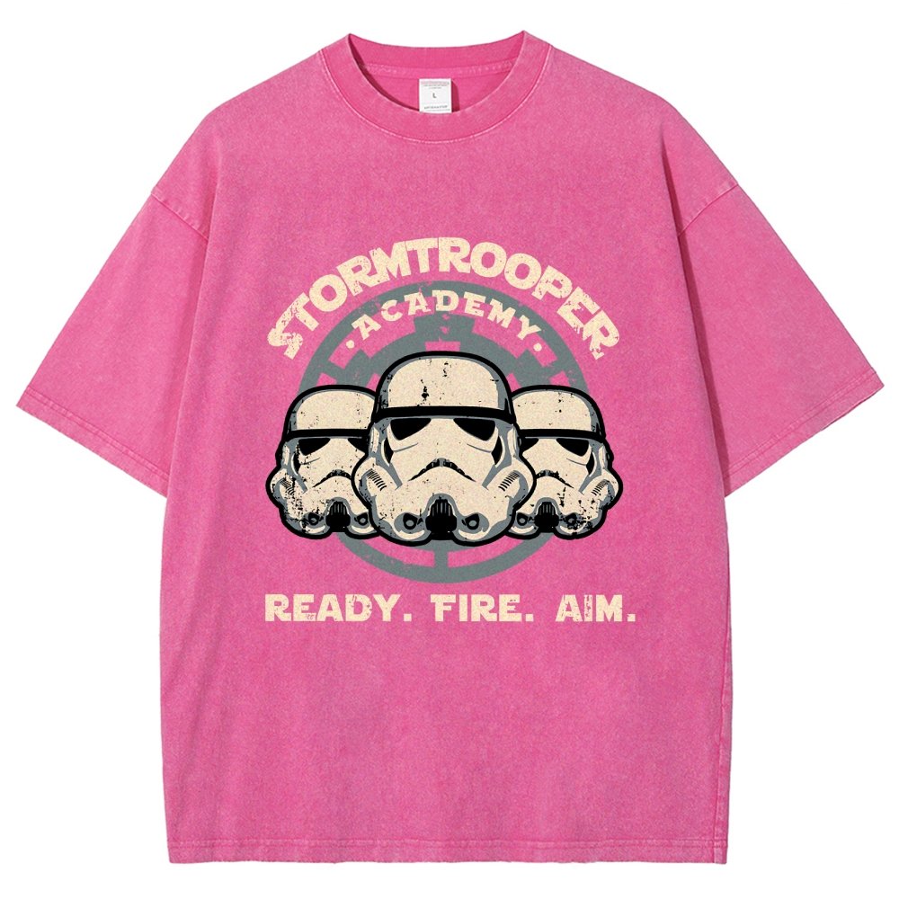 Ready. Fire. Aim. Vintage Distressed T-shirt