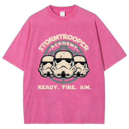 Ready. Fire. Aim. Vintage Distressed T-shirt