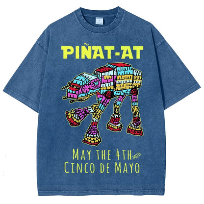 PIANT-AT Vintage Distressed T-shirt