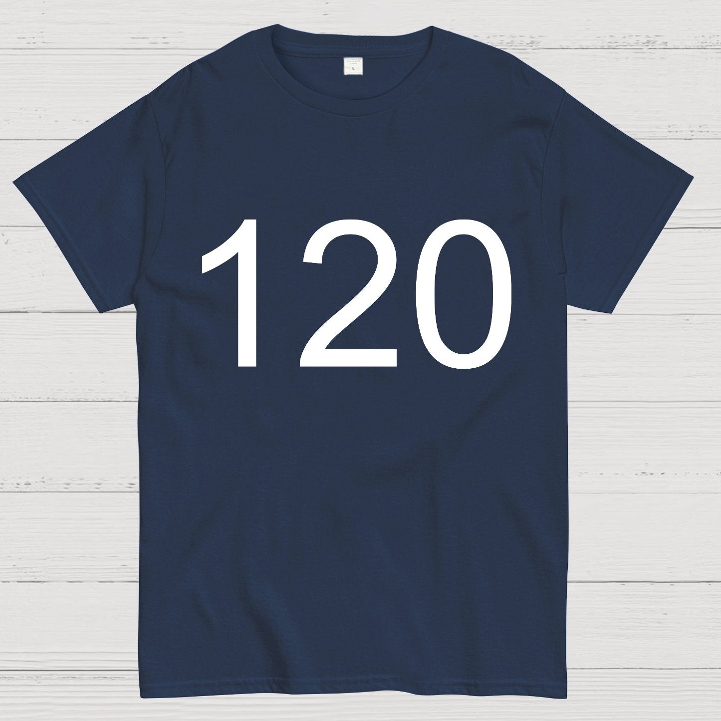 Number 120 Game Movie Geek T-Shirt