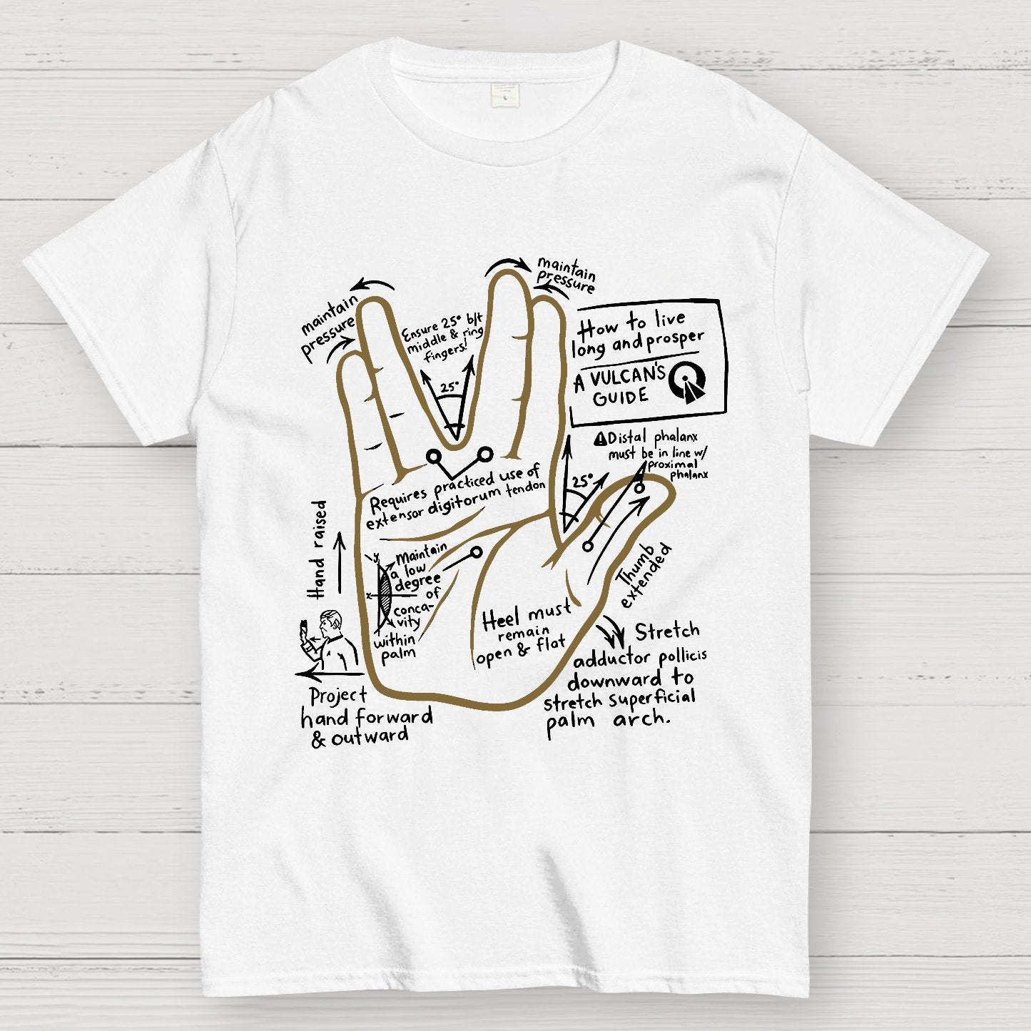How To Live Well & Thrive Geek T-Shirt
