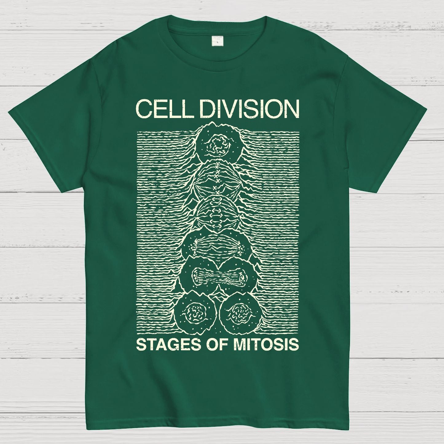 Cell Division- Stages Of Mitosis Geek T-Shirt