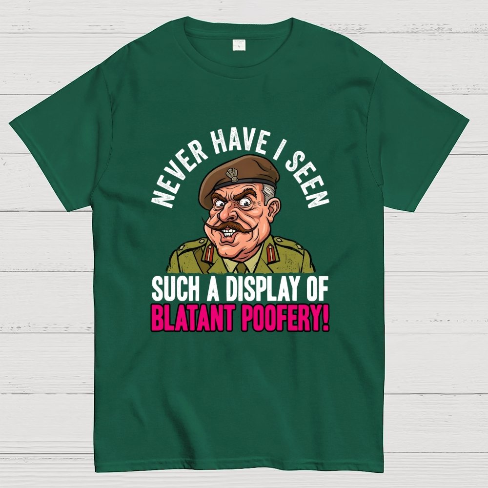 Never Have I Seen Such A Display Of Blatant Poofery! Art Print Geek T-Shirt