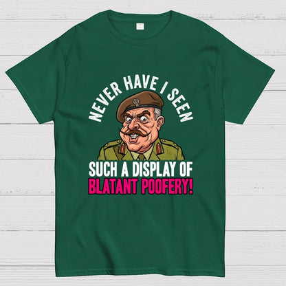 Never Have I Seen Such A Display Of Blatant Poofery! Art Print Geek T-Shirt