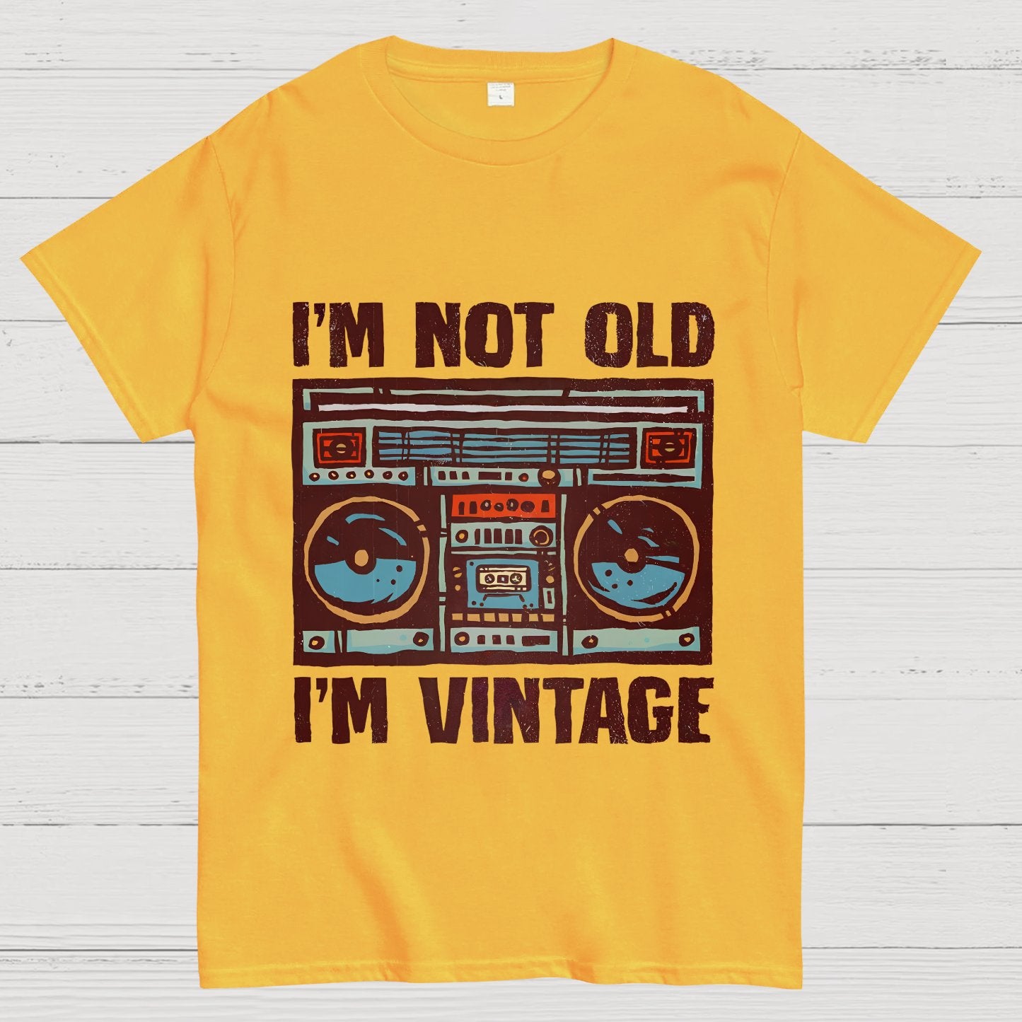 I Am Vintage Geek T-Shirt