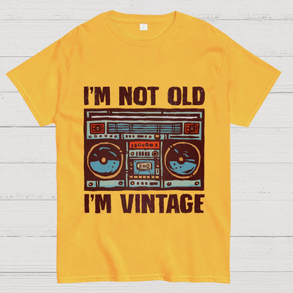I Am Vintage Geek T-Shirt