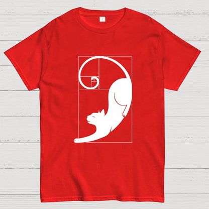 Fibonacci cat golden ratio Geek T-Shirt
