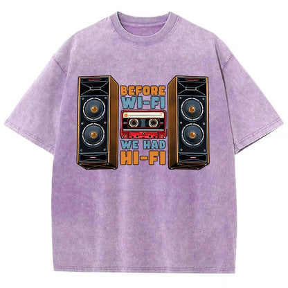 Before Wi-Fi Vintage Distressed T-shirt