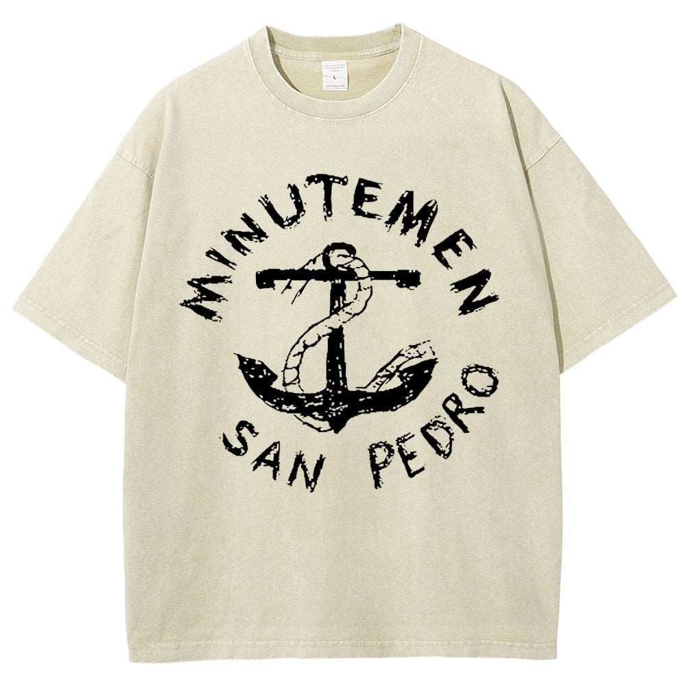 Minutemen San Pedro Vintage Distressed T-shirt