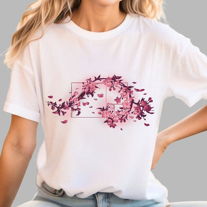Golden Sakura Season Geek T-Shirt