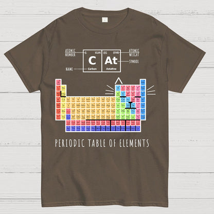 Periodic Table Of Cats Geek T-Shirt