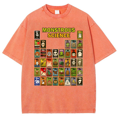 Monstrous Science Vintage Distressed T-shirt