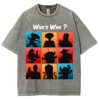 The Mysterious Creature Gang Vintage Distressed T-shirt