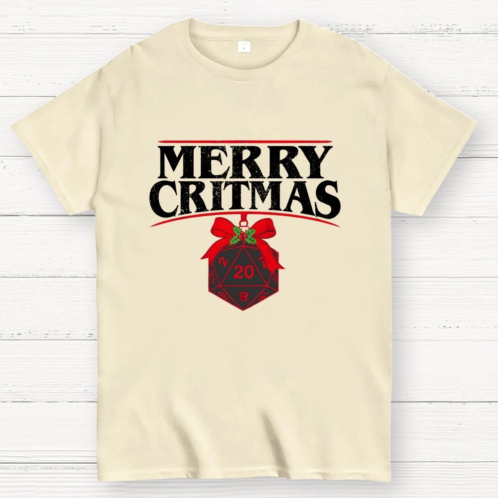 Merry Critmas D20 Holiday Geek T-Shirt