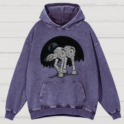 Ack…Ack… Vintage Distressed Hoodie
