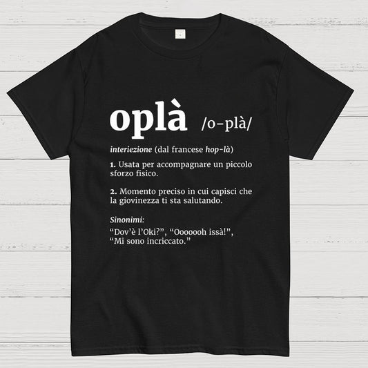 Oplà! Definizione Meme Geek T-Shirt
