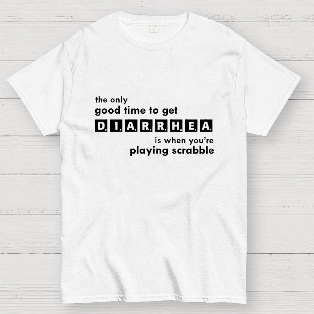 Scrabble Diarrhea Geek T-Shirt