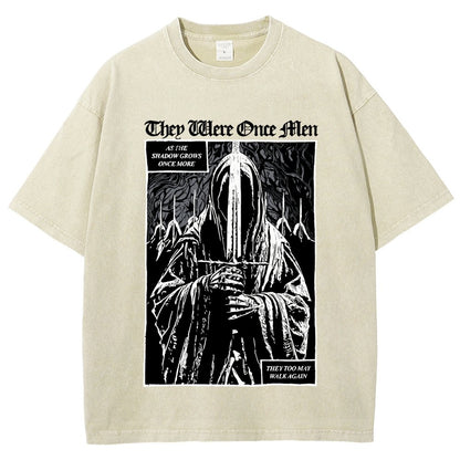 They Were Once Men Vintage Distressed T-shirt