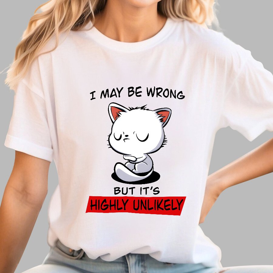 I May Be Wrong Geek T-Shirt