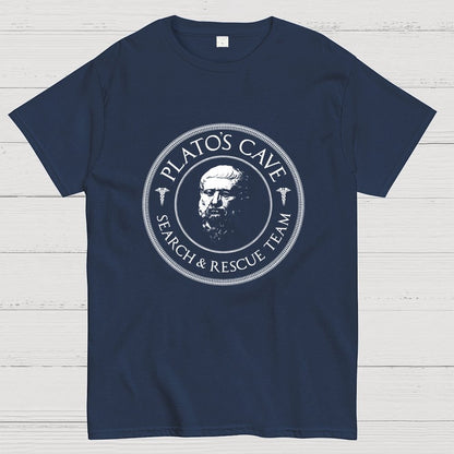 Plato's Cave Search And Rescue Team Geek T-Shirt