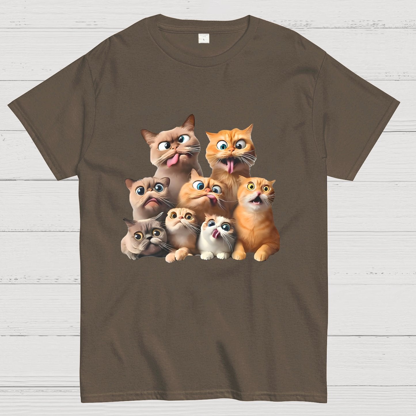 Funny Cat Nerdy T-Shirt