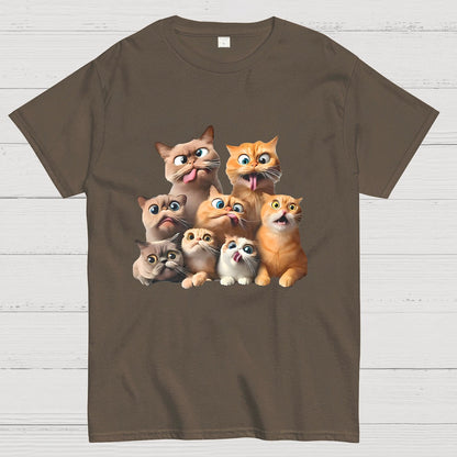 Funny Cat Nerdy T-Shirt