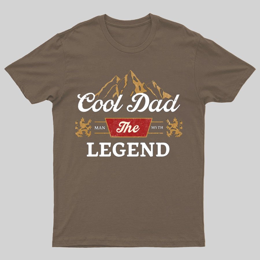 Cool Dad The Legend Geeky T-Shirt