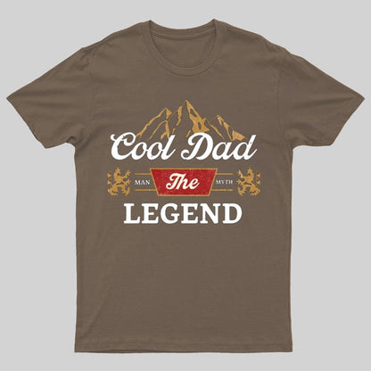 Cool Dad The Legend Geeky T-Shirt