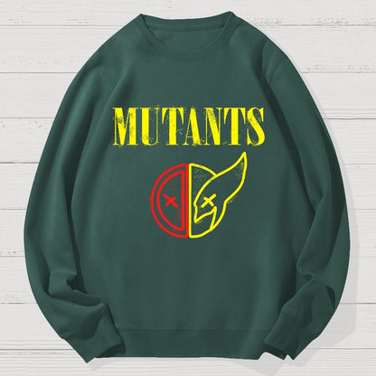 Mutants Band Geek Cotton Sweatshirt