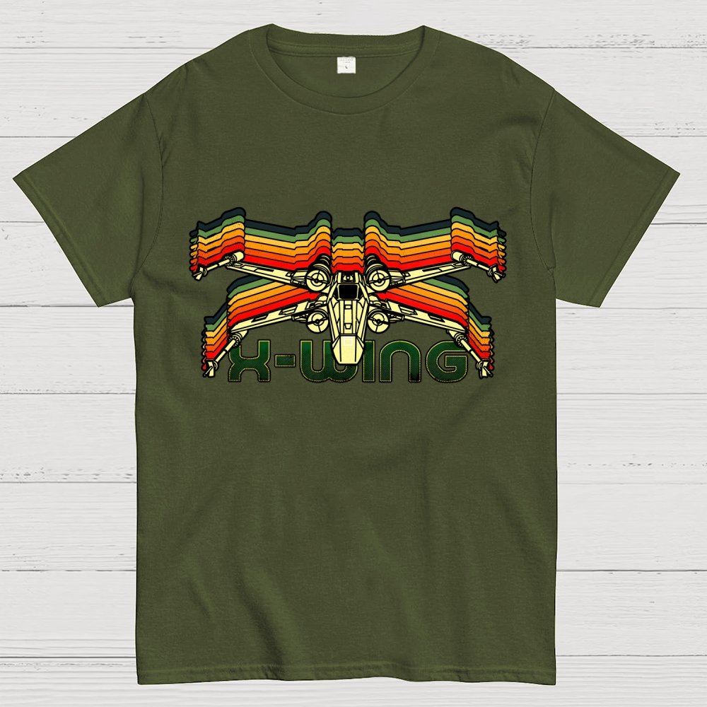 Vintage X Fighter Geek T-Shirt