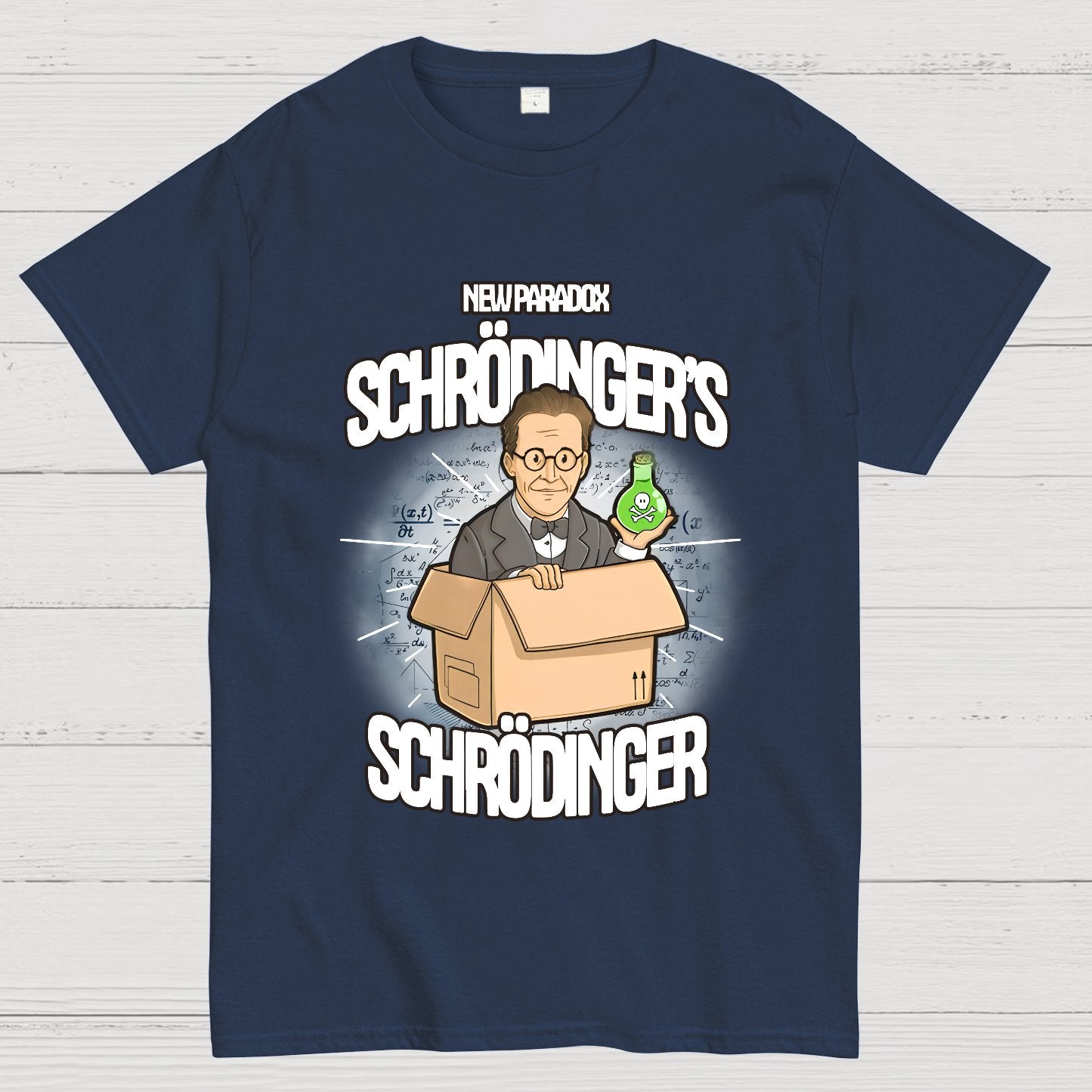 Schrödinger's Schrödinger Geek T-Shirt