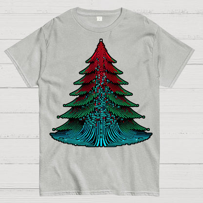 Binary Christmas Tree Geek T-Shirt