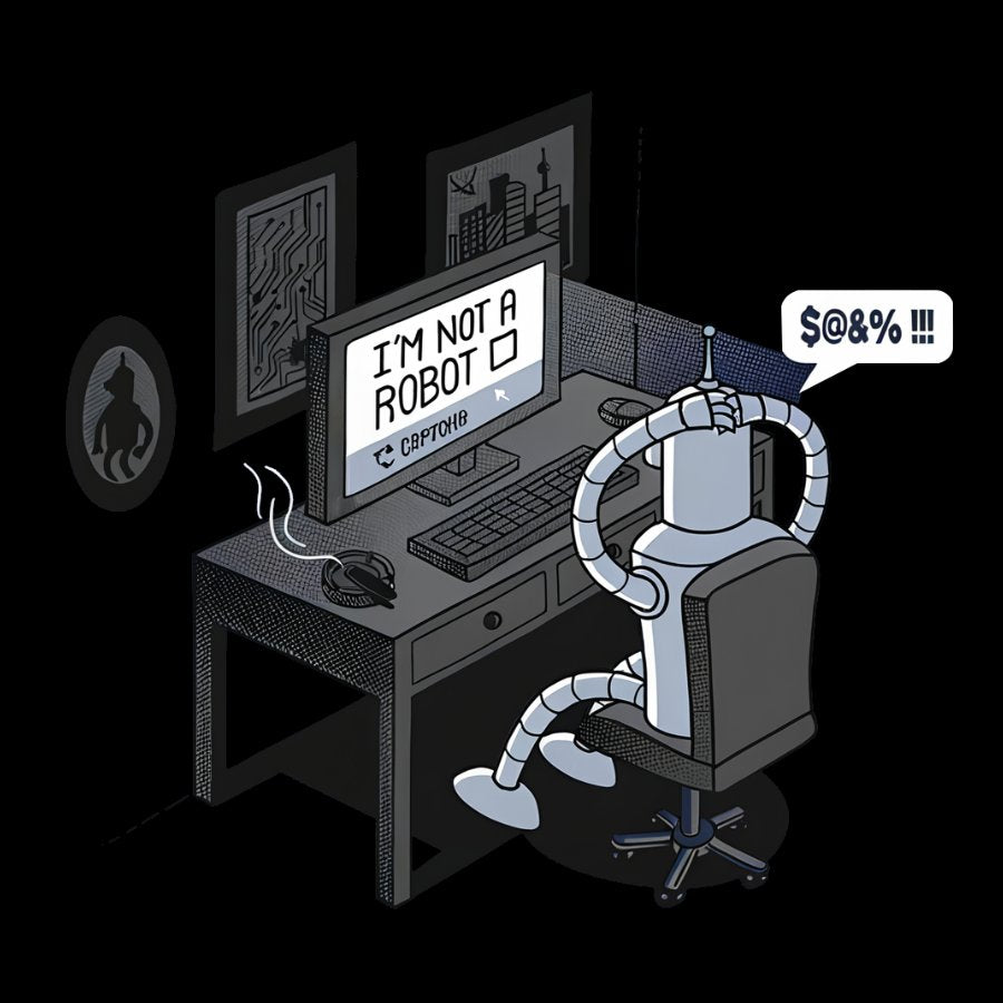 Robot Problems Nerdy T-Shirt